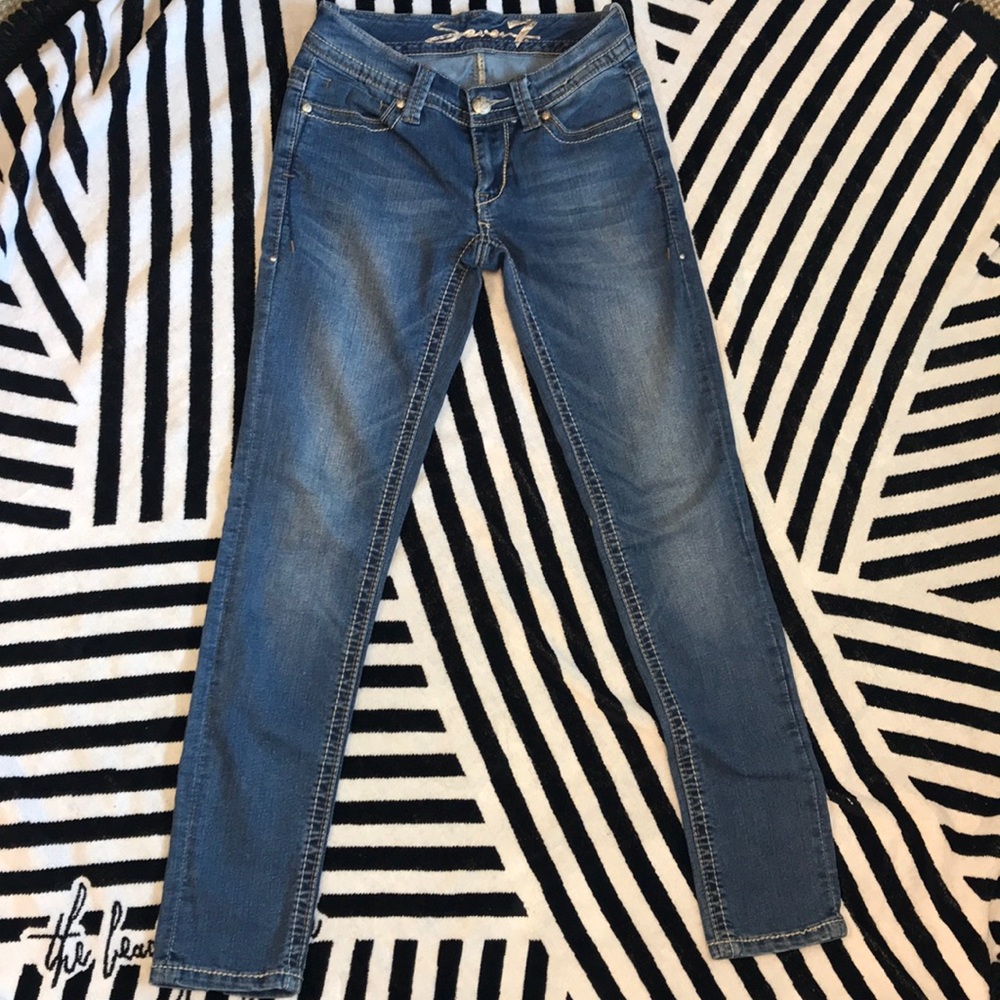 Seven7 Medium Wash Jeans